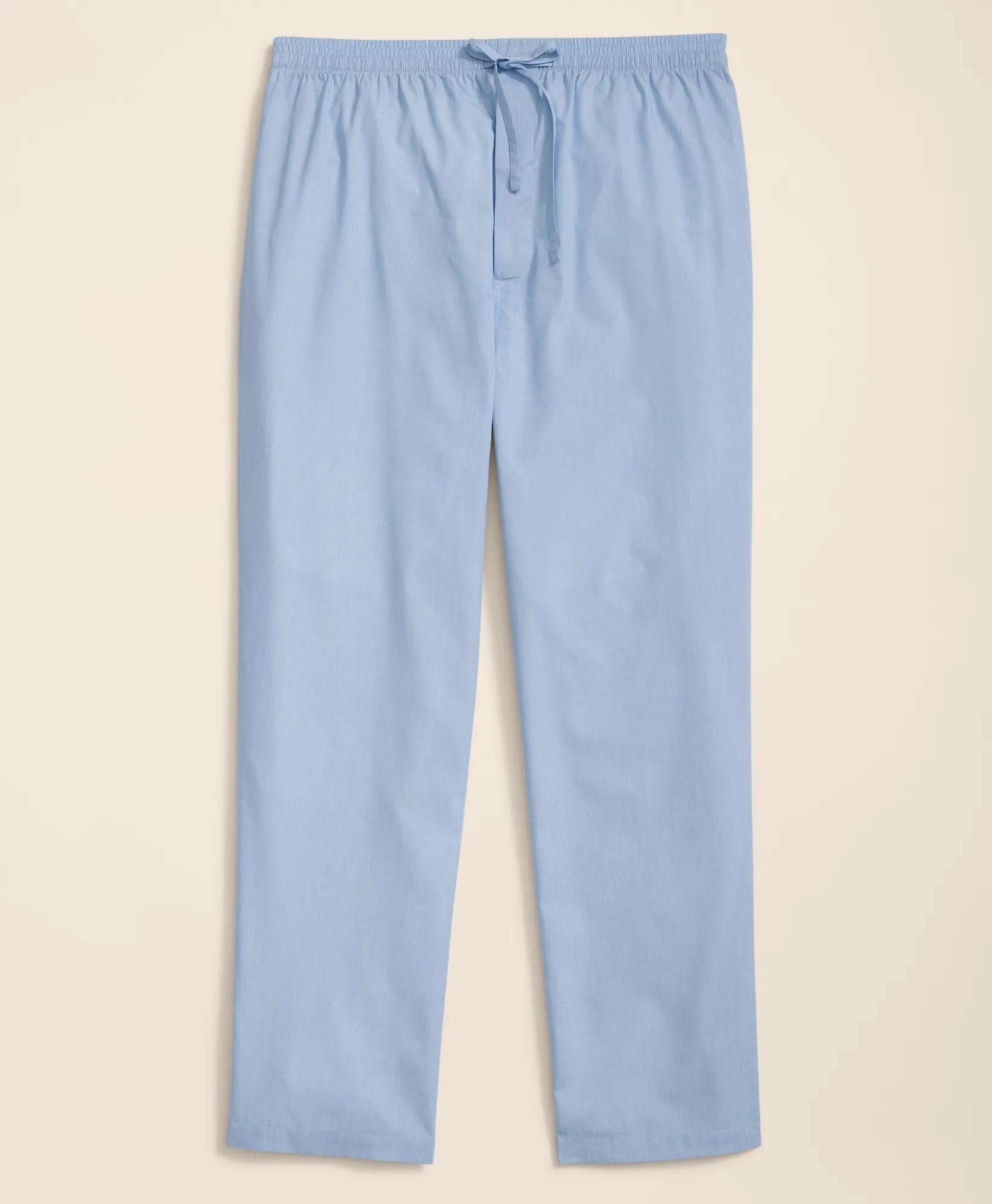 Cotton Broadcloth Lounge Pants | Brooks Brothers for sale