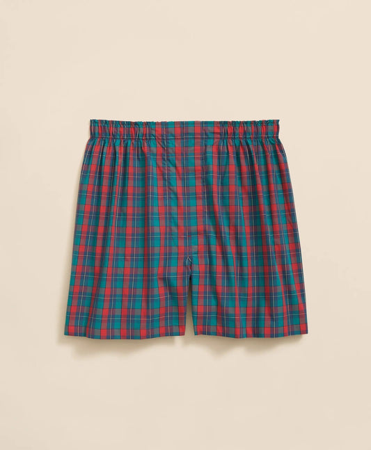Cotton Broadcloth Multi Tartan Boxers | Brooks Brothers for sale