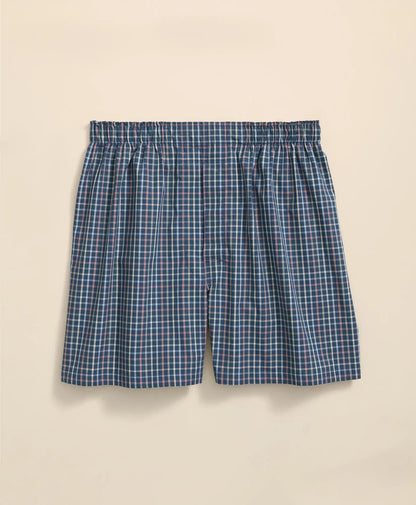 Cotton Broadcloth Multi-Windowpane Boxers | Brooks Brothers for sale