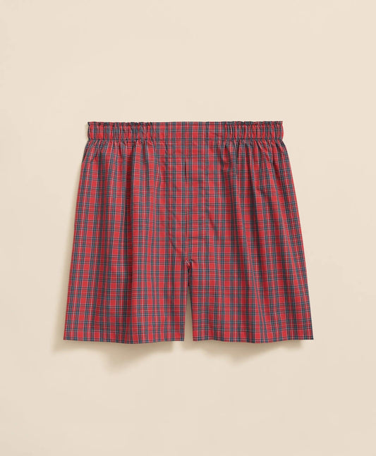 Cotton Broadcloth Royal Stewart Tartan Boxers | Brooks Brothers on sale