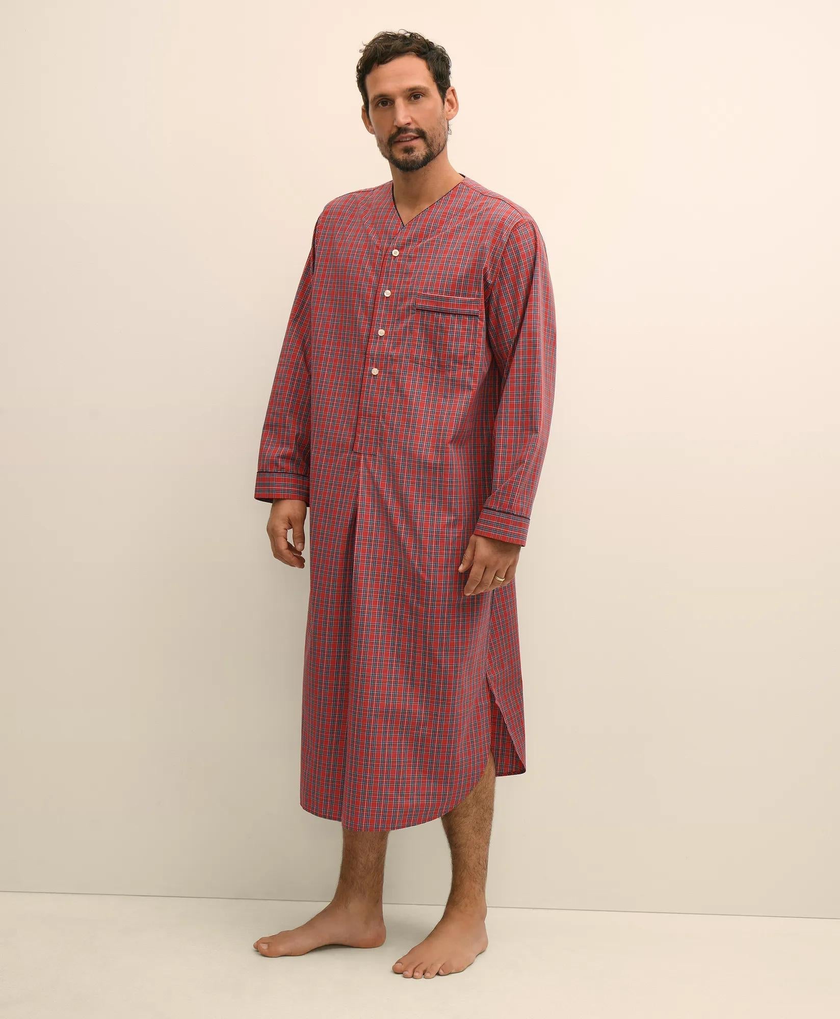 Cotton Broadcloth Royal Stewart Tartan Nightshirt | Brooks Brothers discount