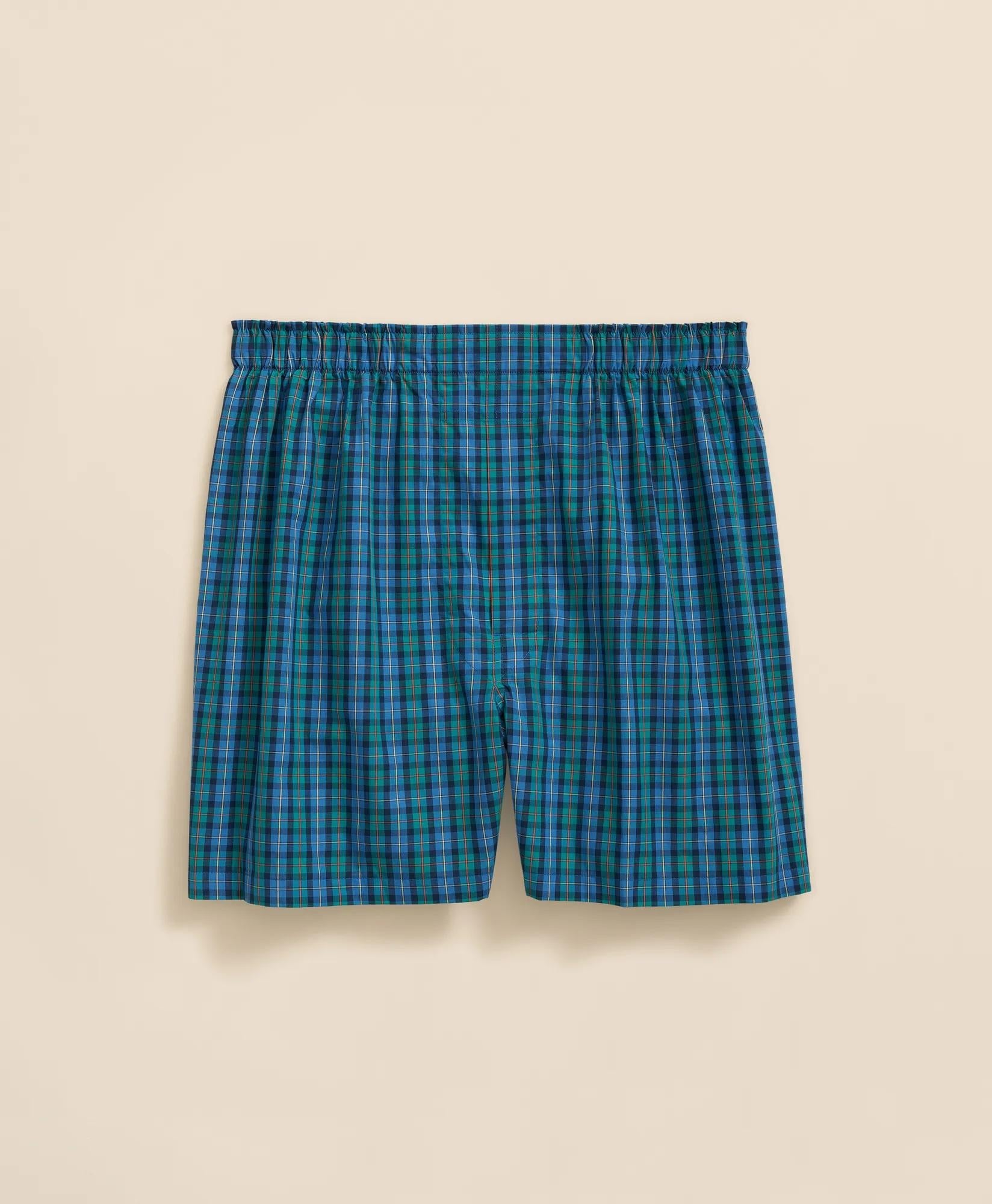 Cotton Broadcloth Tartan Boxers | Brooks Brothers online
