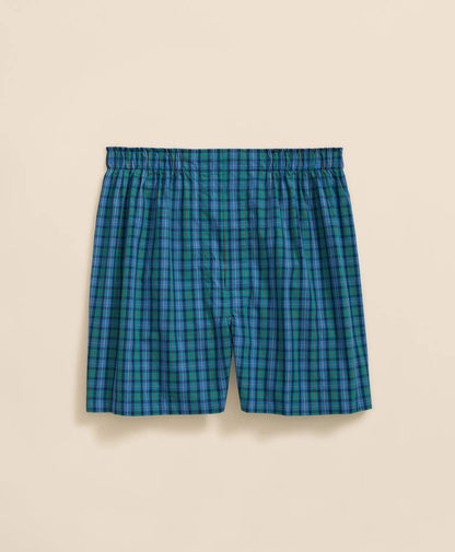 Cotton Broadcloth Tartan Boxers | Brooks Brothers online