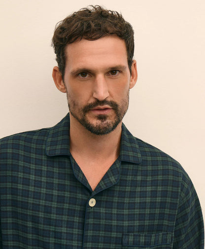 Cotton Flannel Tartan Pajamas | Brooks Brothers sale
