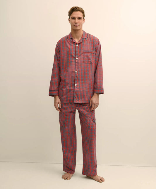 Cotton Broadcloth Tartan Pajamas | Brooks Brothers cheap