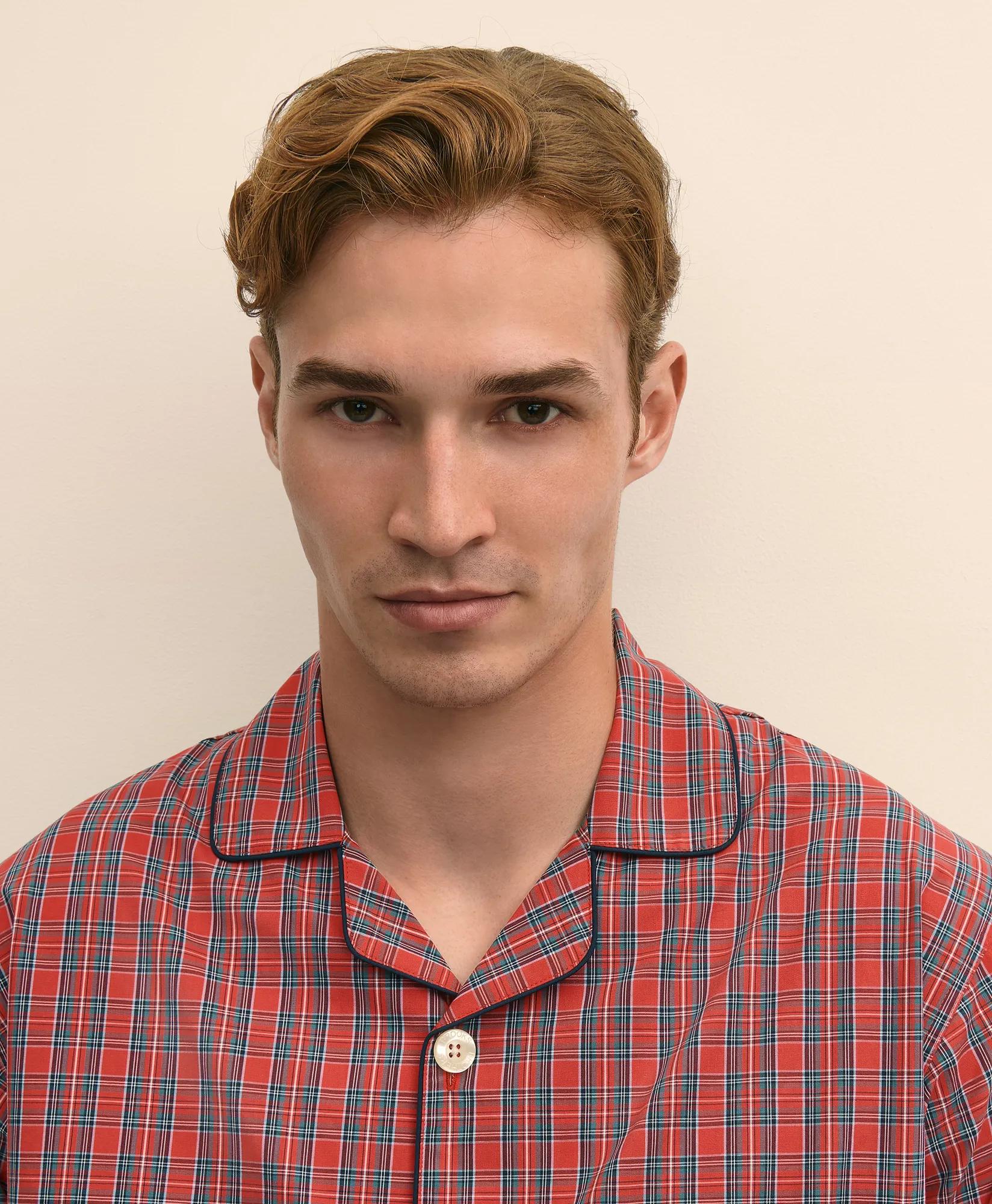 Cotton Broadcloth Tartan Pajamas | Brooks Brothers cheap