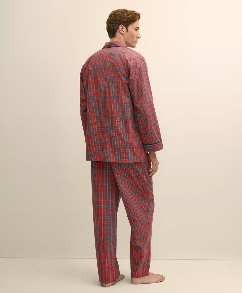 Cotton Broadcloth Tartan Pajamas | Brooks Brothers cheap