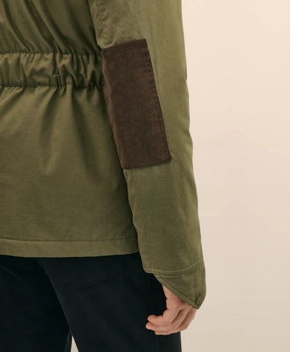 Cotton Field Jacket With Removable Shearling Collar | Brooks Brothers discount
