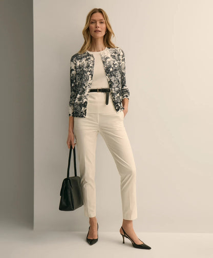 Cotton Floral Cardigan | Brooks Brothers on sale