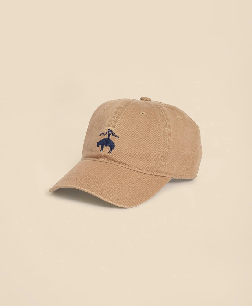 Cotton Logo Baseball Hat | Brooks Brothers discount - US 9335