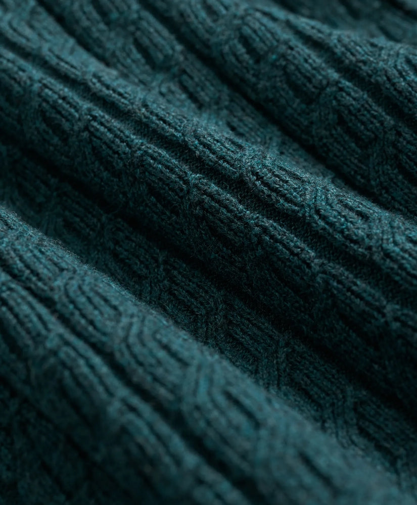 Cotton Mini-Cable Polo Cardigan | Brooks Brothers online