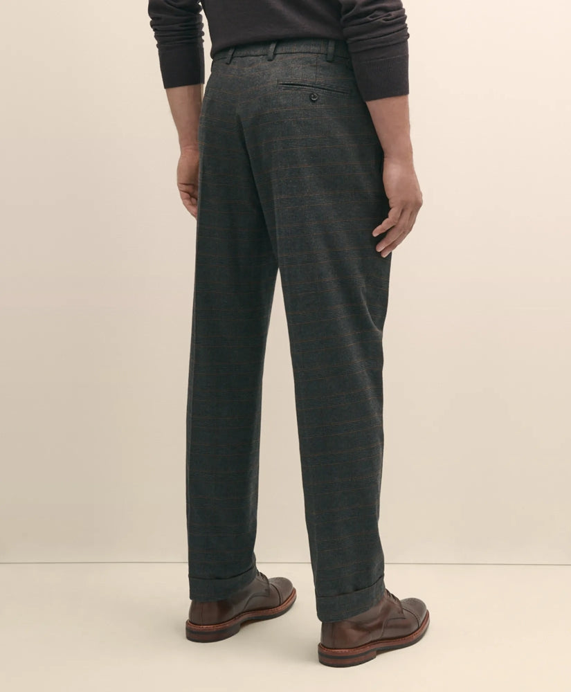 Cotton Pleated Side-Tab Chino | Brooks Brothers online shop