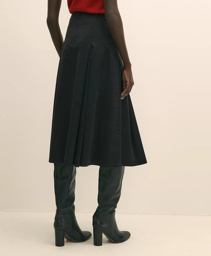 Cotton Twill A-Line Skirt | Brooks Brothers discount