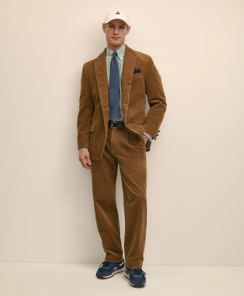 Cotton Wide-Wale Corduroy Pants | Brooks Brothers online - US 9517
