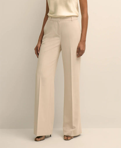 Crepe Wide-Leg Pants | Brooks Brothers cheap