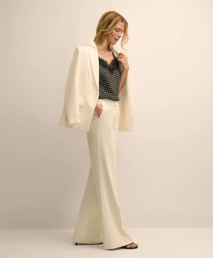 Crepe Wide-Leg Pants | Brooks Brothers cheap - US 4328