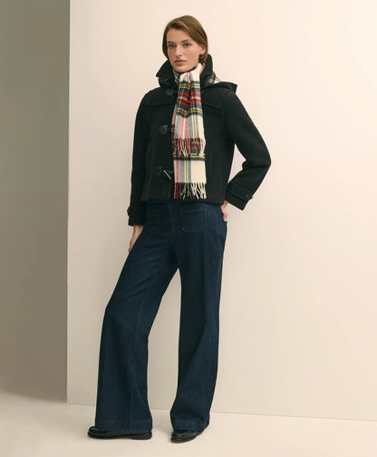 Cropped Wool Toggle Coat With Removable Hood | Brooks Brothers for sale
