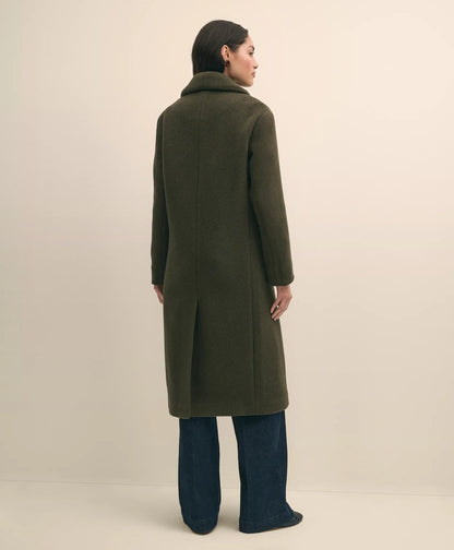 Double-Faced Wool Shawl-Collar Coat | Brooks Brothers online shop
