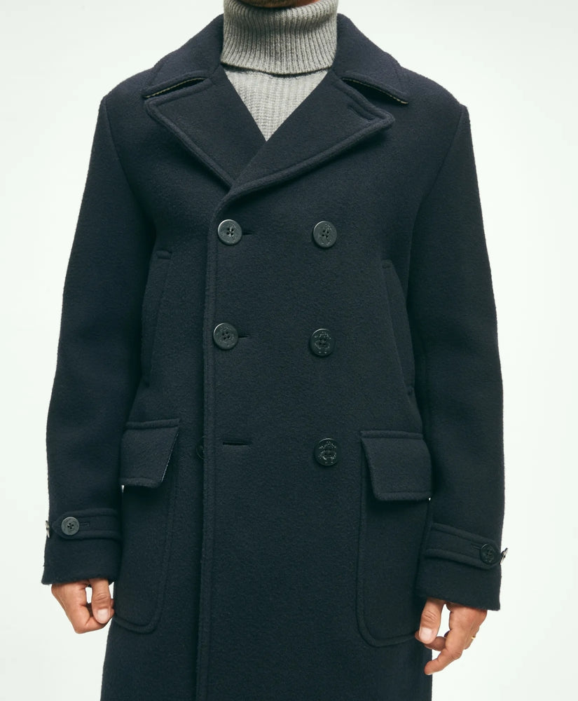 Double Faced Wool Top Coat | Brooks Brothers for sale