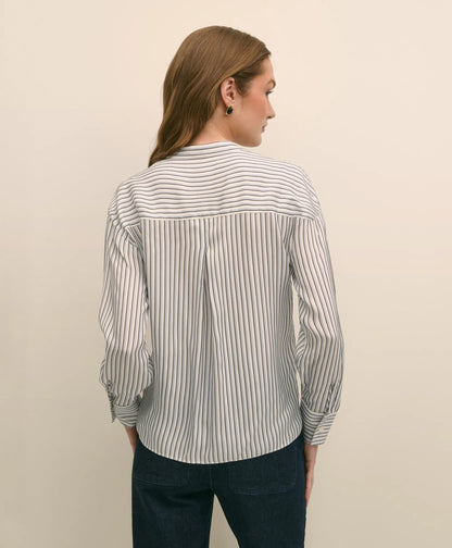 Drapey Thin Stripe Shirt | Brooks Brothers for sale