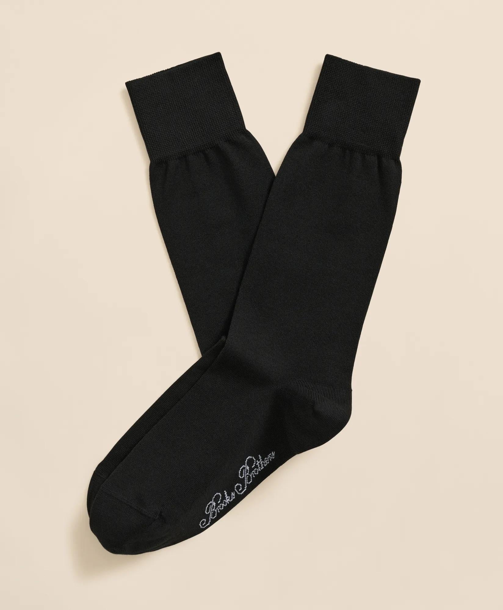 Egyptian-Cotton-Blend Socks | Brooks Brothers online