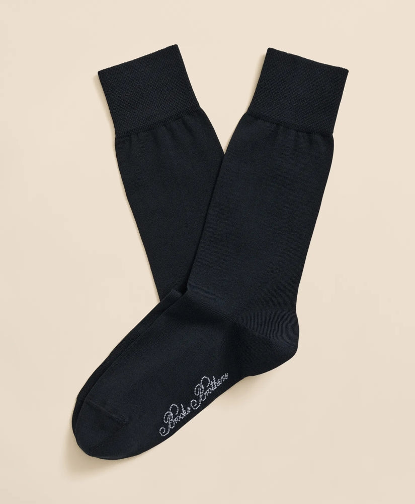 Egyptian-Cotton-Blend Socks | Brooks Brothers online - US 9378