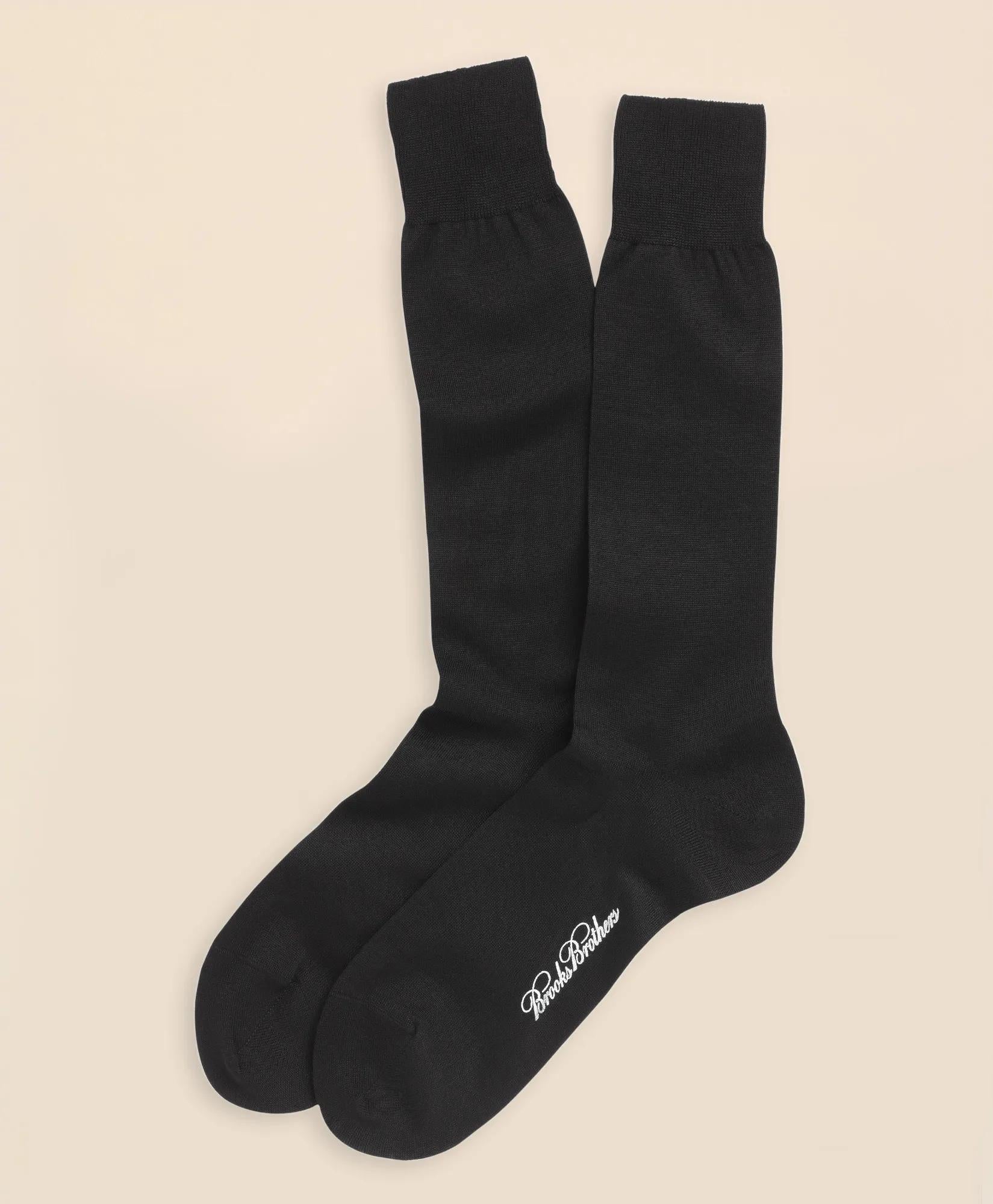 Egyptian Cotton Jersey Knit Crew Socks | Brooks Brothers discount