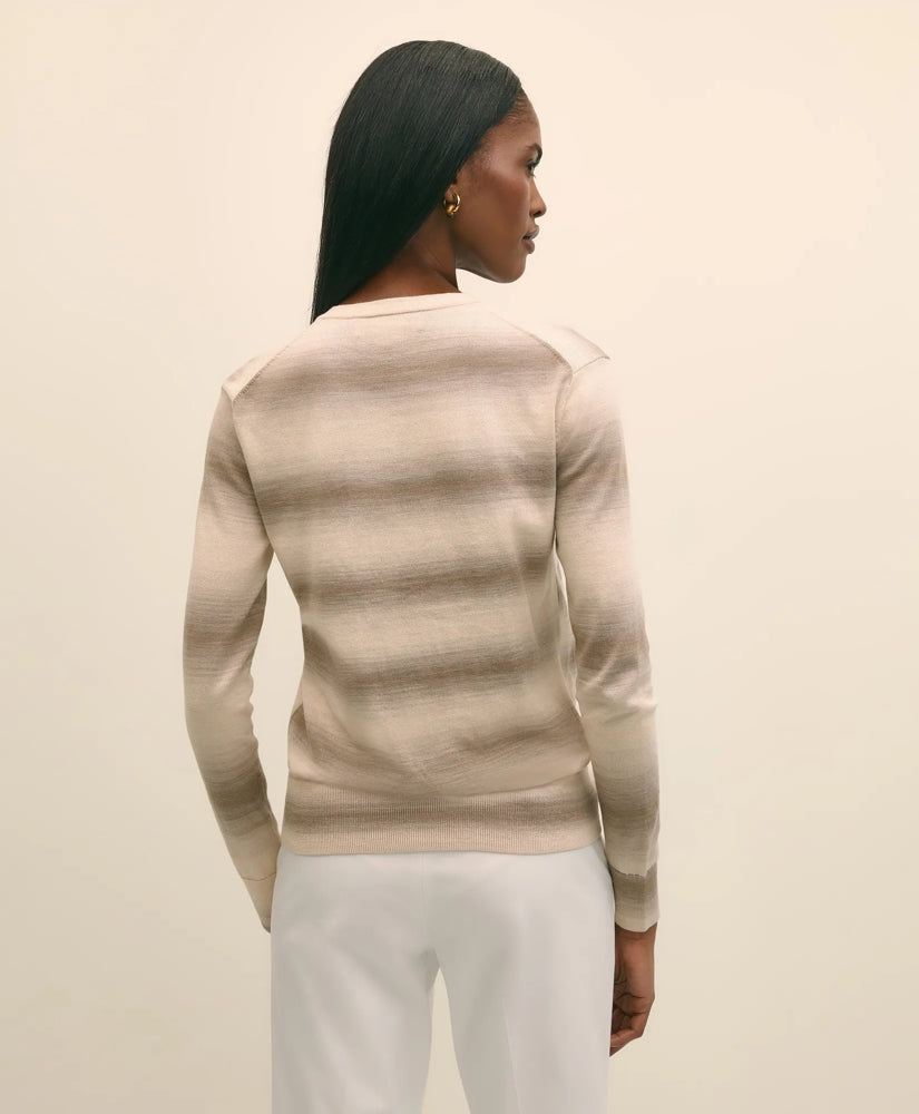 Egyptian Cotton Space-Dyed Cardigan | Brooks Brothers online