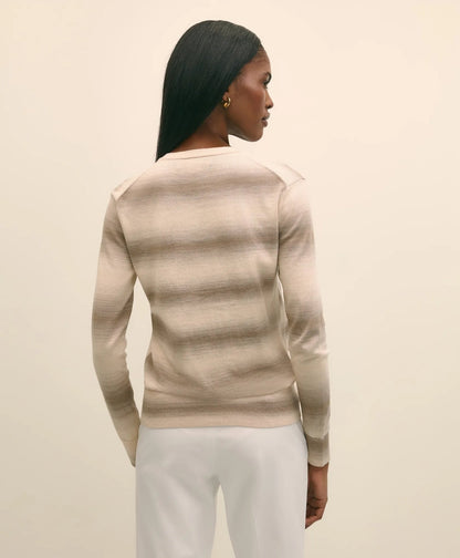 Egyptian Cotton Space-Dyed Cardigan | Brooks Brothers online