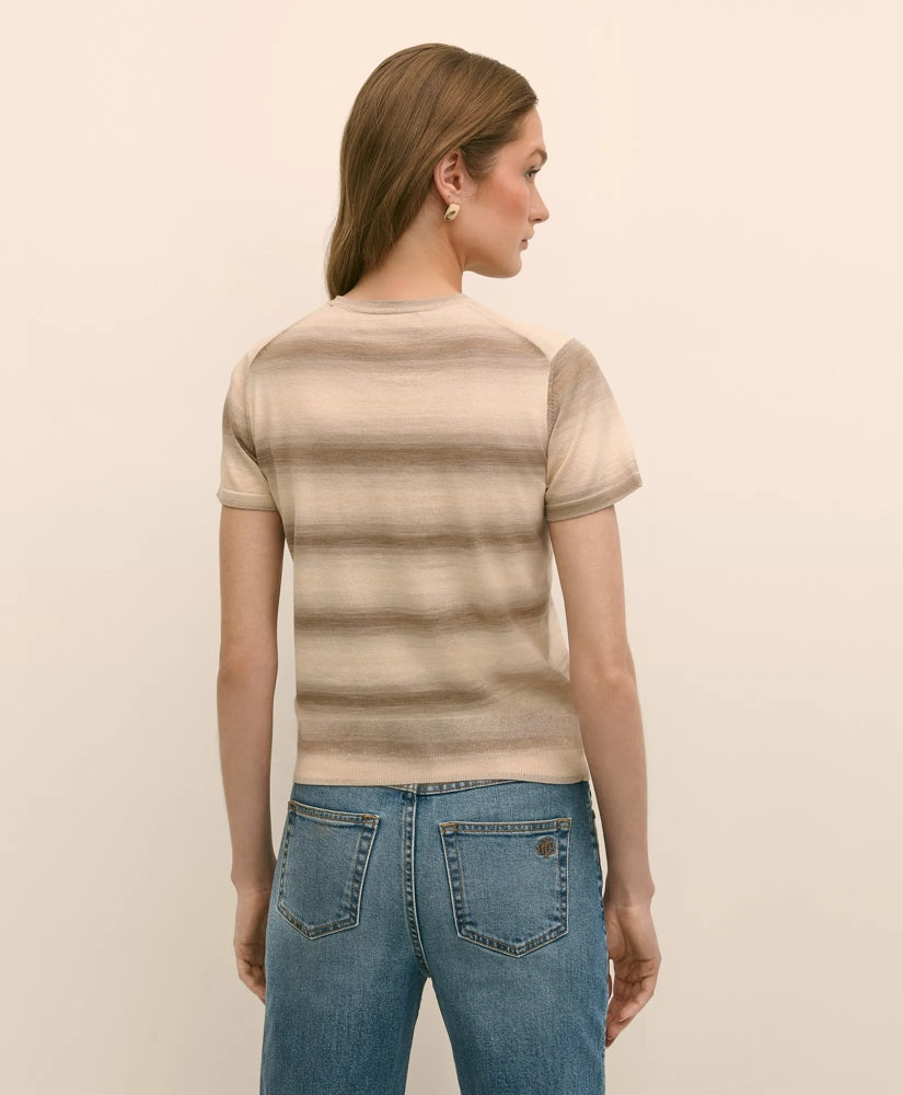 Egyptian Cotton Space-Dyed Short-Sleeve Shell | Brooks Brothers for sale