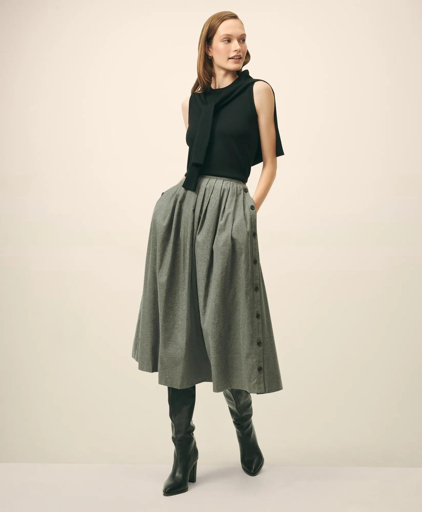 Extra-Fine Twinset Shell in Merino Wool | Brooks Brothers on sale