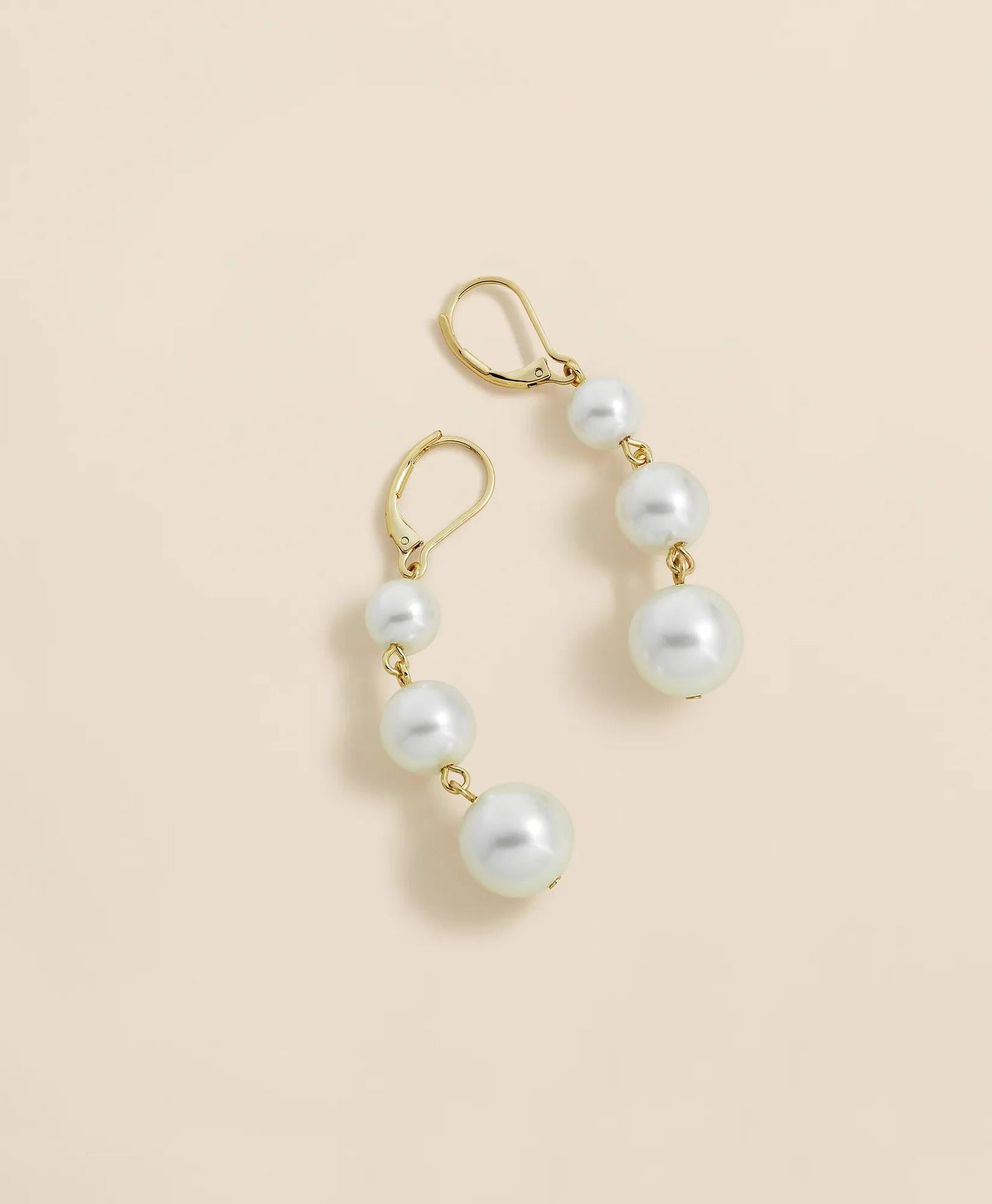 Faux-Pearl Drop Earrings | Brooks Brothers online shop