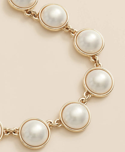 Faux-Pearl Gold-Plated Necklace | Brooks Brothers cheap