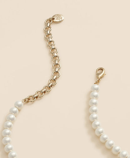 Faux-Pearl Gold-Plated Necklace | Brooks Brothers sale