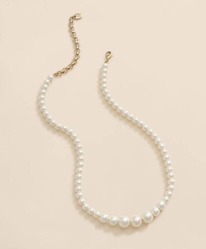 Faux-Pearl Gold-Plated Necklace | Brooks Brothers sale