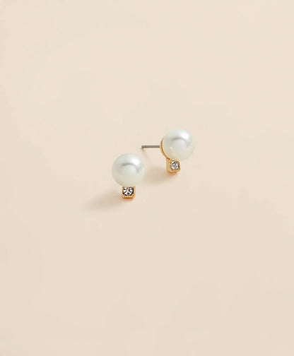 Faux Pearl Stud Earrings | Brooks Brothers sale