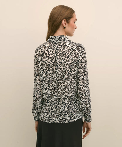 Floral Crepe Blouse | Brooks Brothers online