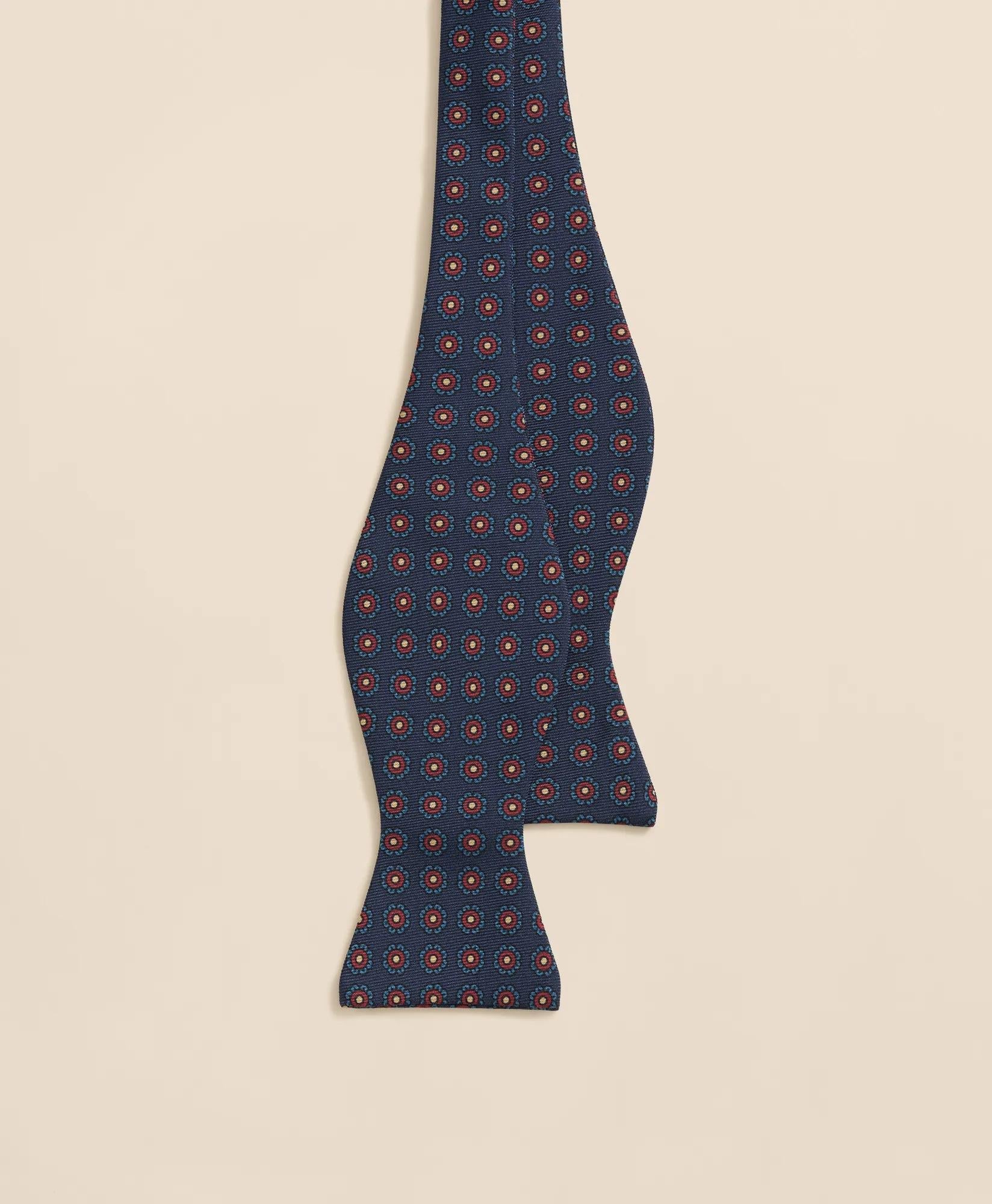 Floral Motif Silk Bow Tie | Brooks Brothers discount