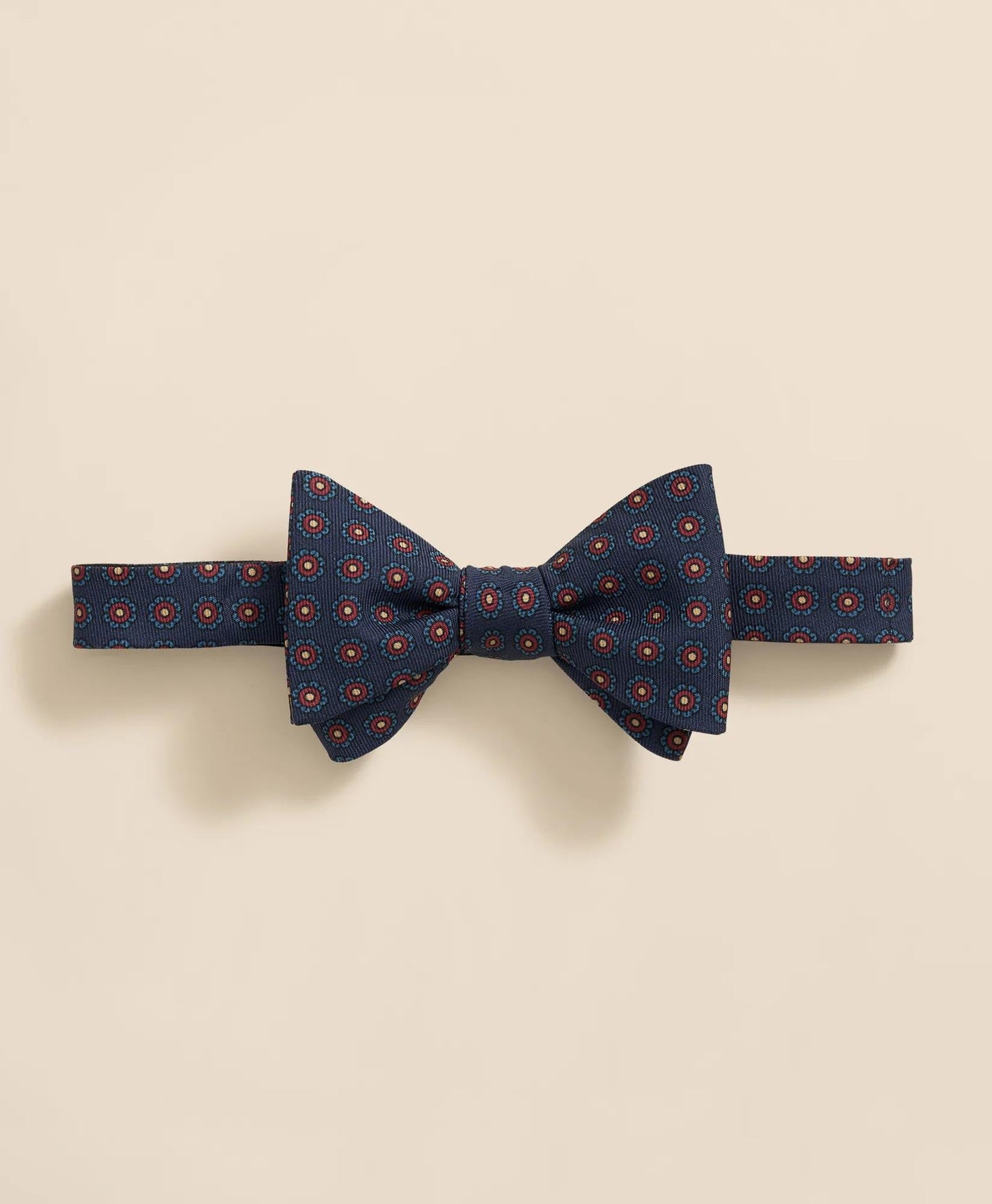 Floral Motif Silk Bow Tie | Brooks Brothers discount