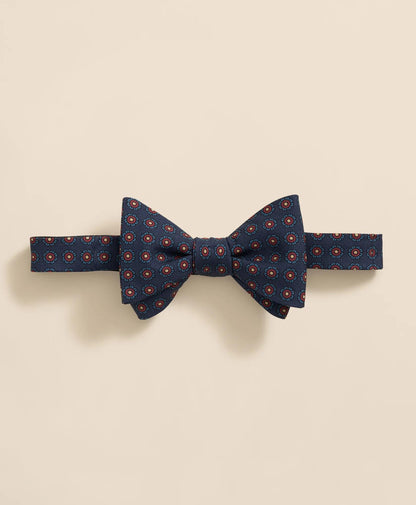 Floral Motif Silk Bow Tie | Brooks Brothers discount