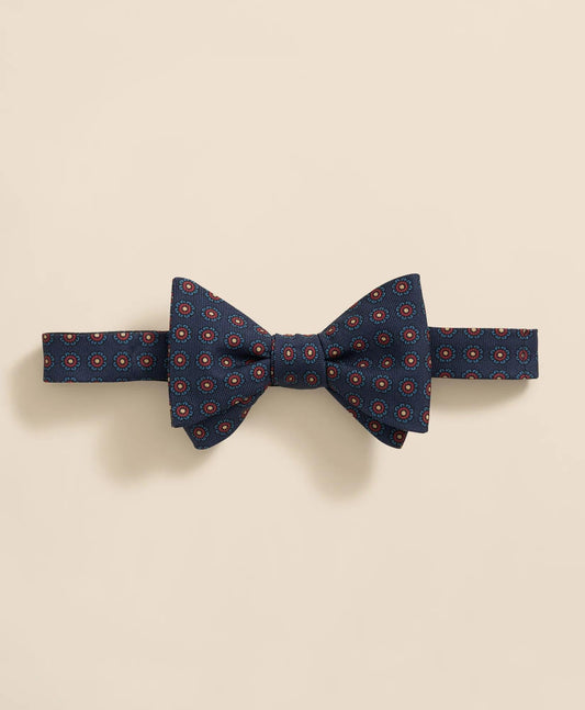 Floral Motif Silk Bow Tie | Brooks Brothers discount