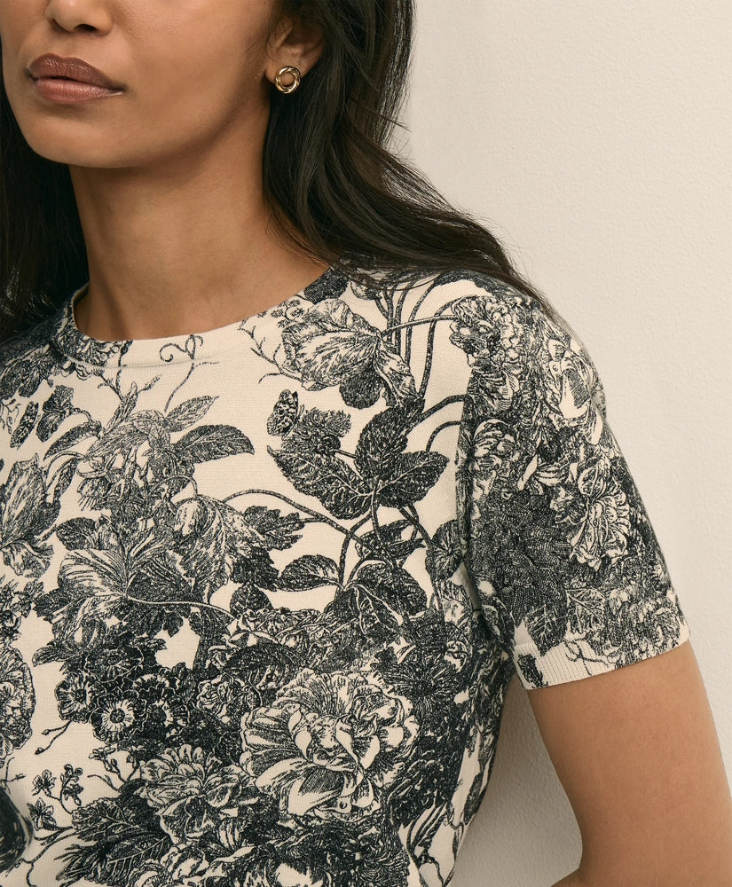 Floral Print Cotton Shell | Brooks Brothers for sale