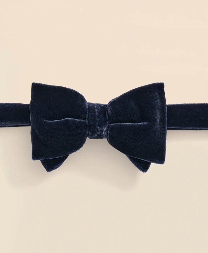 Formal Silk Blend Velvet Bow Tie | Brooks Brothers cheap