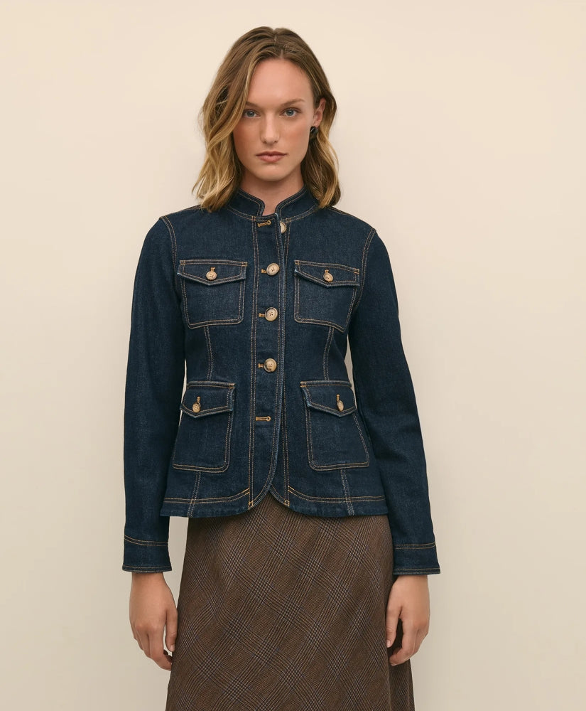 Four-Pocket Denim Jacket | Brooks Brothers sale