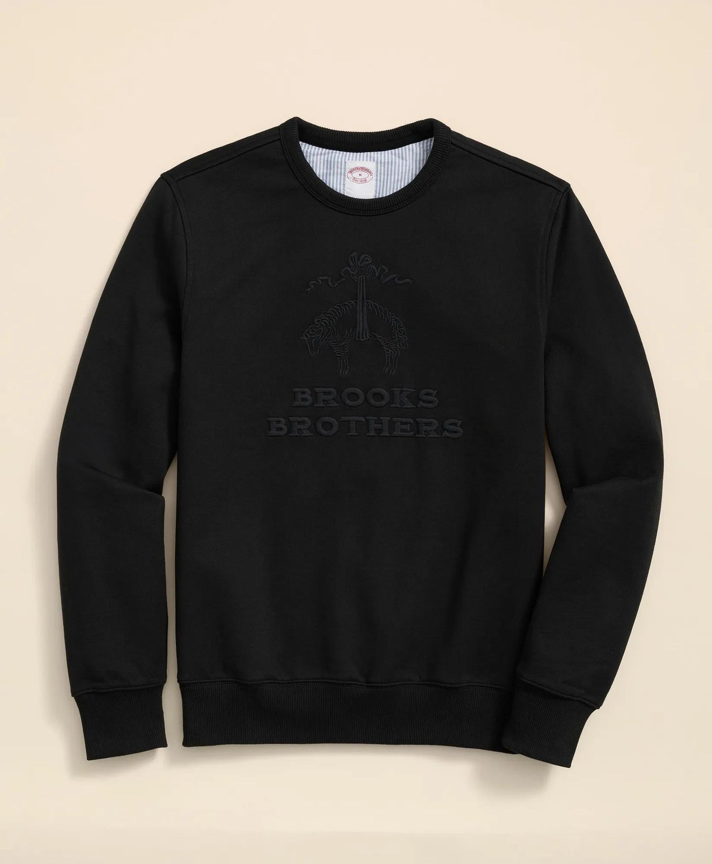 French Terry Emblem Sweatshirt | Brooks Brothers for sale