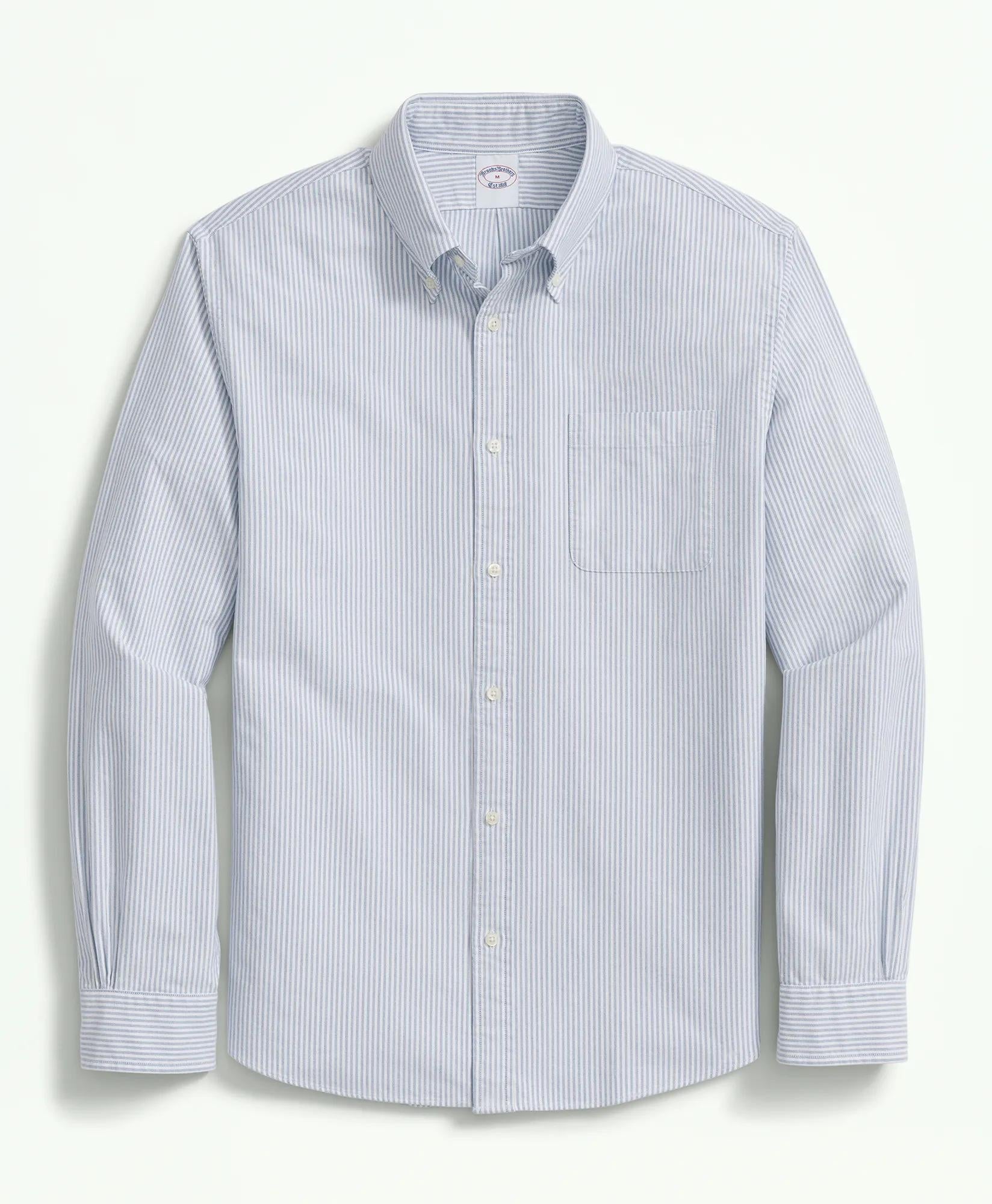 Friday Oxford Shirt, Candy Striped | Brooks Brothers sale