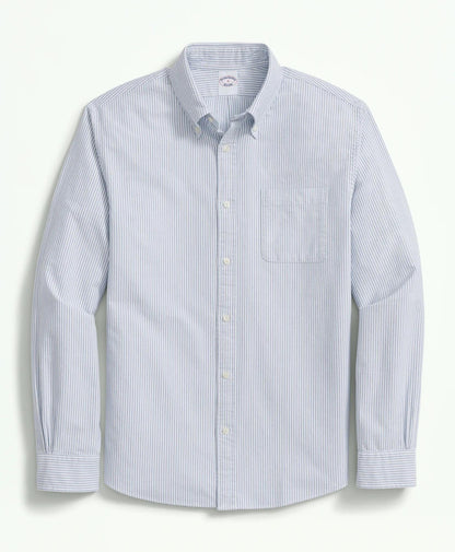 Friday Oxford Shirt, Candy Striped | Brooks Brothers sale