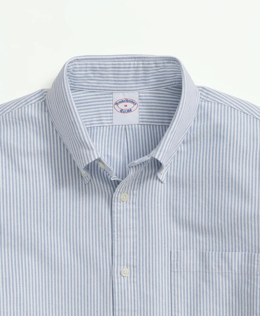 Friday Oxford Shirt, Candy Striped | Brooks Brothers sale
