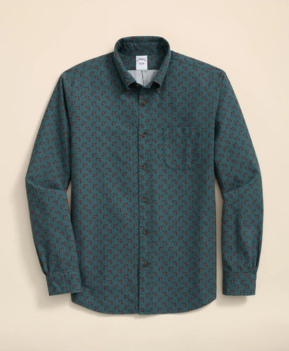 Friday Shirt, Oxford Mallard Print | Brooks Brothers for sale