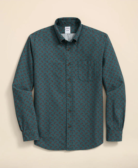 Friday Shirt, Oxford Mallard Print | Brooks Brothers for sale